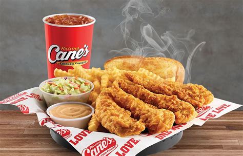Does raising cane - Raising Cane's Chicken Fingers is a fast-food restaurant chain specializing in chicken fingers, that was founded in Baton Rouge, Louisiana in 1996. The company has 432 restaurants & 27 states in the United States, plus an additional 21 restaurants in the Middle East.